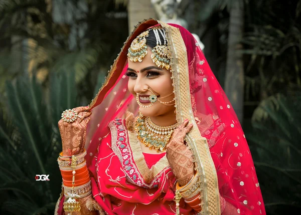 Bridal portrait from the preserved DGX Films gallery